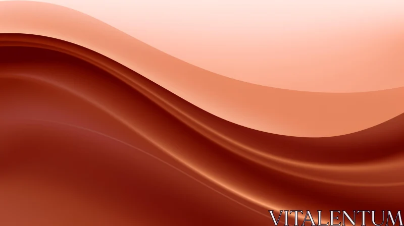 Gradient Wave Background - Ideal for Presentations and Wallpapers AI Image