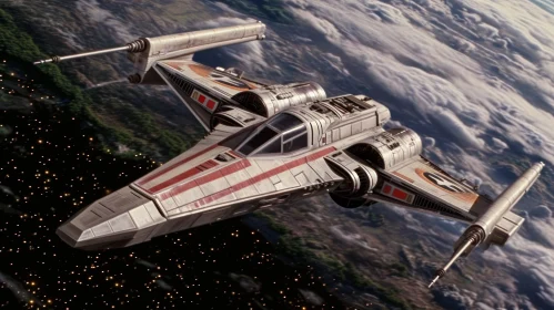 Fictional Star Wars X-wing Starfighter Image