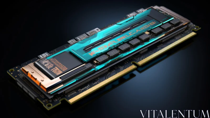 Computer Memory Module | RAM Module | TEAMGROUP T-FORCE VULCAN Z DDR5 AI Image