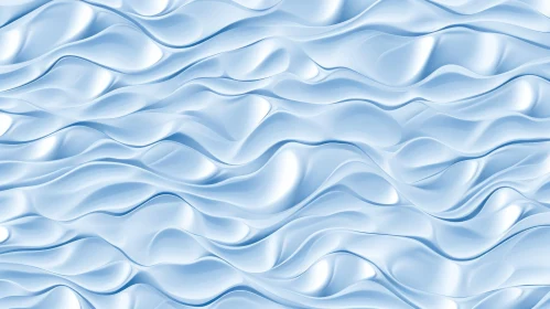 Blue Waves Seamless Pattern | Calming Background Design