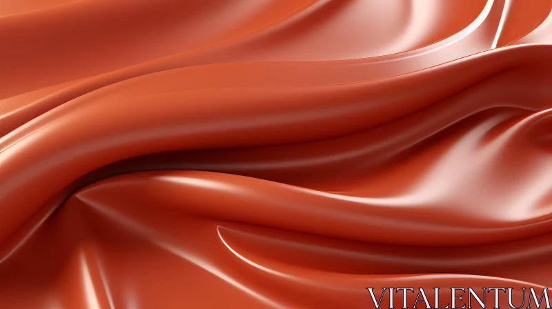 Fluid Motion: 3D Render Abstract Art AI Image