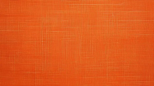 Orange Geometric Woven Fabric Texture