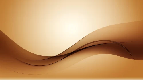 Smooth Abstract Gradient Background in Brown and Yellow