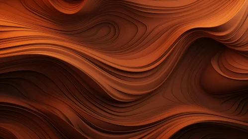 Organic Waves - Abstract 3D Rendering