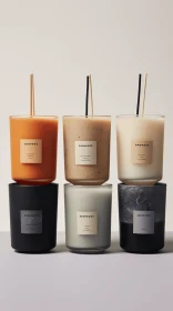 Muted Tonality Candles - Seven New Candle Designs for Candle Shop