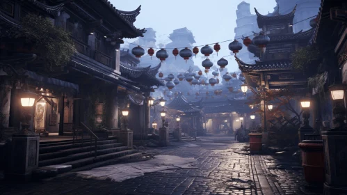 Captivating Asian Street with Unreal Engine 5 | Detailed Compositions