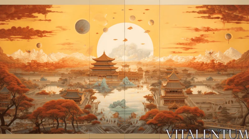 Captivating Paper Artwork by Chan Tai Hong | Symbolist Dreamscape AI Image