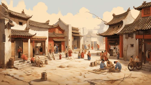 Exploring the Rich History of Beijing: Detailed Character Design and Historical Scenes