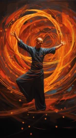 Karate Fire on the Walls by Chris Wrae | Captivating Faith-Inspired Art