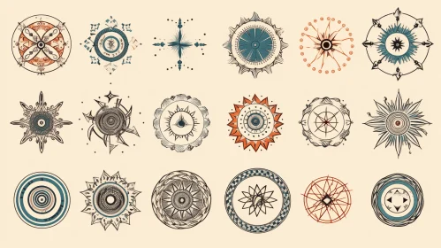 Captivating Circular Designs: Exploring Identity through Symbolism