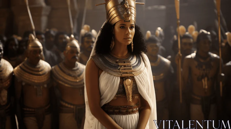 The Hunger: Transformation of an Egyptian Queen in Afro-Caribbean Style AI Image