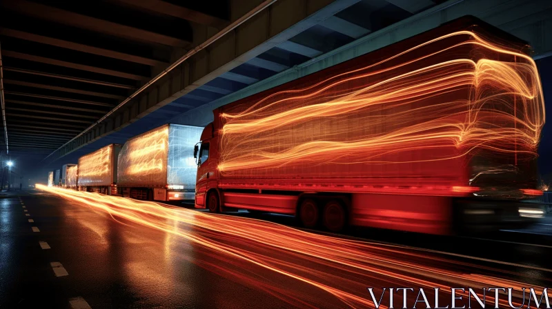 Captivating Light Streaks: A Mesmerizing Display of Precision and Energy