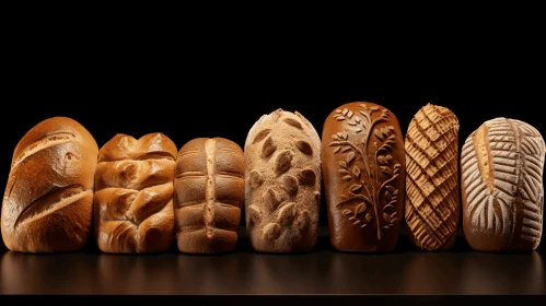 Captivating Sculpted Breads: A Visual Feast