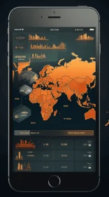 Industrial Map on Mobile: Detailed Marine Views, Money Themed