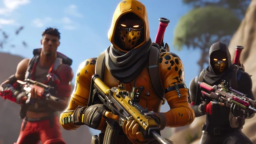 Gaming Warriors in Action