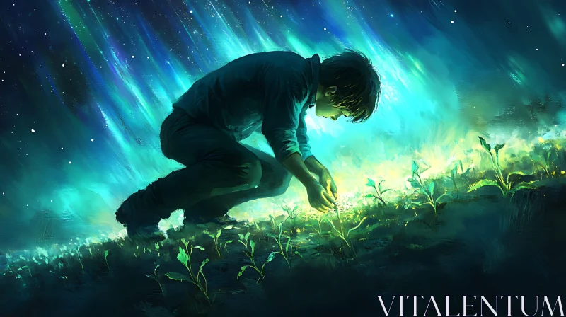 Celestial Garden: A Moment of Growth
