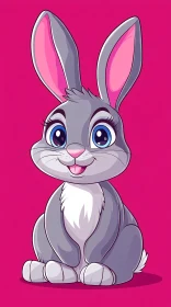 Playful Rabbit Artwork