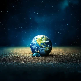 Planet Earth in Cosmic Stillness