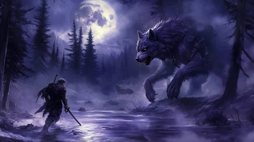 Mystic Encounter: Warrior and the Beast