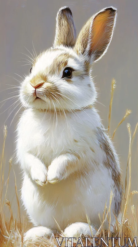 Adorable Rabbit in a Natural Setting