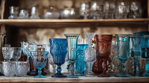 Vintage Glassware Still Life
