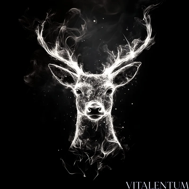 Monochrome Deer