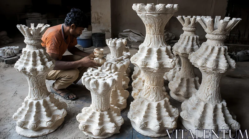 Sculptural Craftsmanship in Progress
