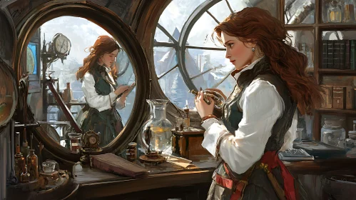 Reflective Study: A Portrait of a Woman