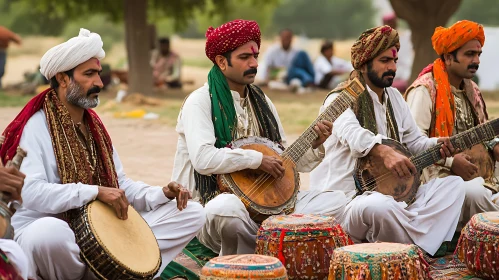 Traditional Folk Music Ensemble Performance