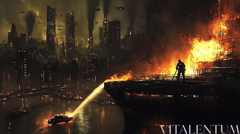 Burning City: A Firefighter's Stand