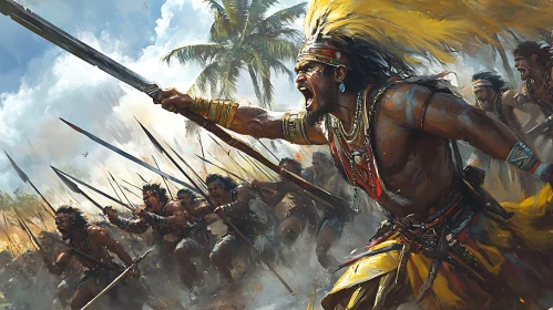 Tropical Warriors Battle Charge