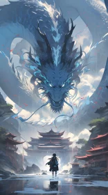 Guardian Dragon and Solitary Figure