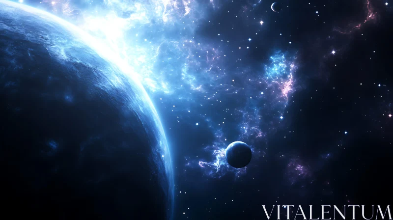 Celestial Planets and Stars