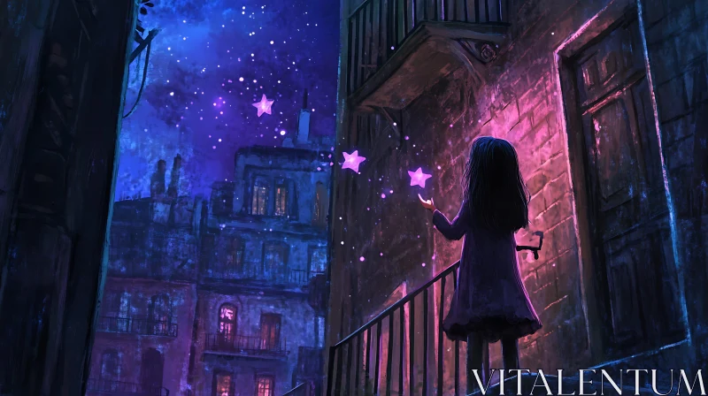 Reaching for Stars in the City Night