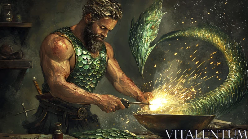 Forging Dragon Armor
