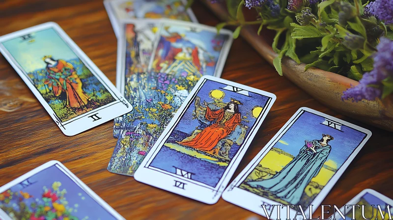 Esoteric Tarot Cards Arrangement