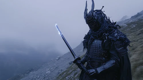 Mountain Warrior in Dark Armor