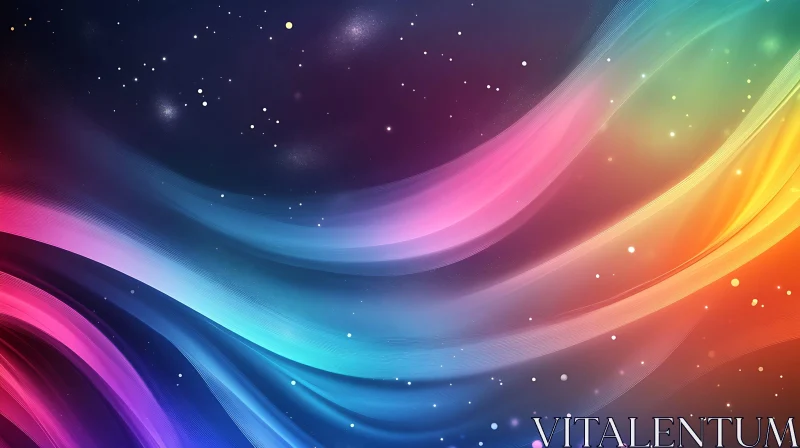 Ethereal Abstract Color Flow