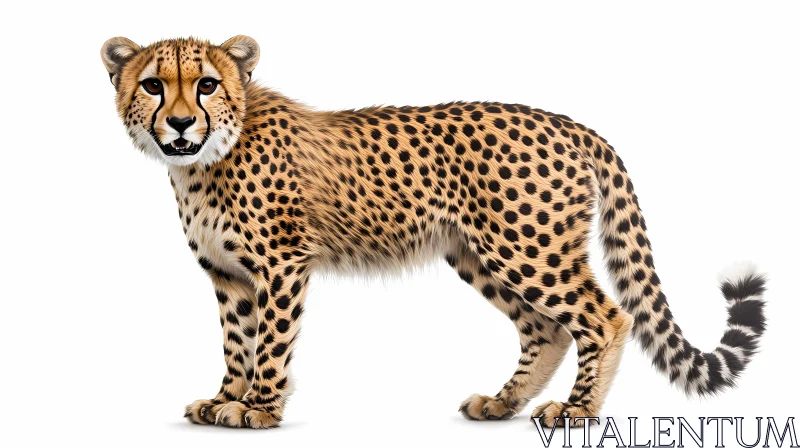 Cheetah: Speed and Grace in Nature AI Image