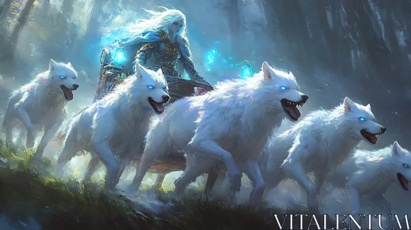 Mystical Journey with Wolves