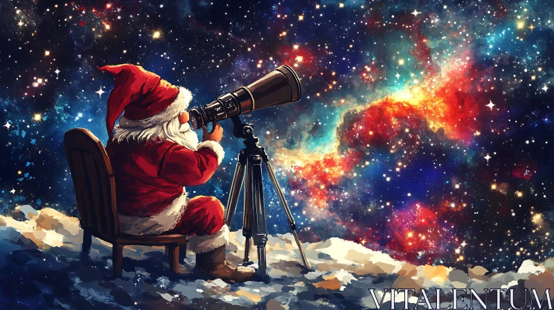Santa Claus Observes The Universe