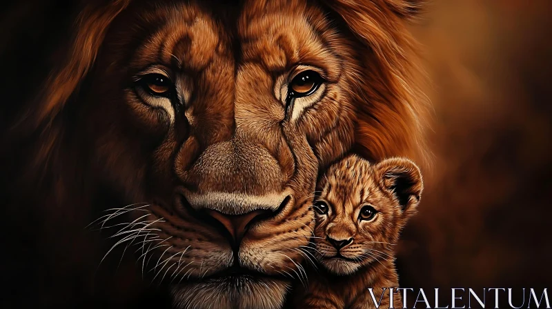 Protective Lion
