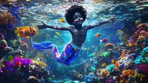 Underwater Mermaid Fantasy