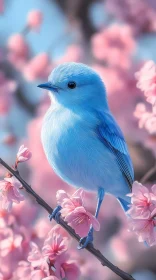 Springtime Serenity with Bluebird