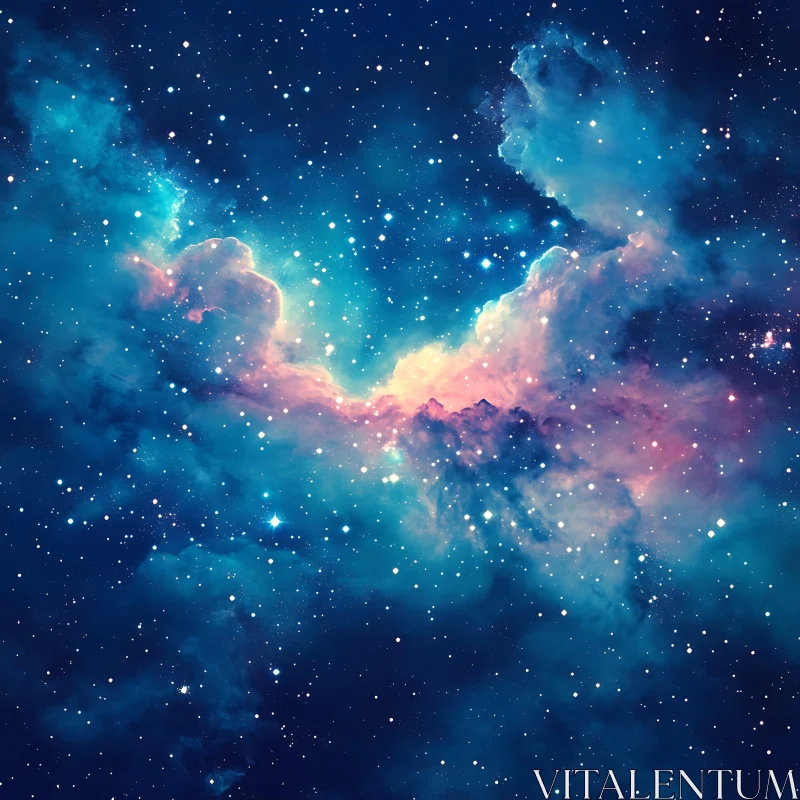 Starry Sky Nebula: A Cosmic Dreamscape