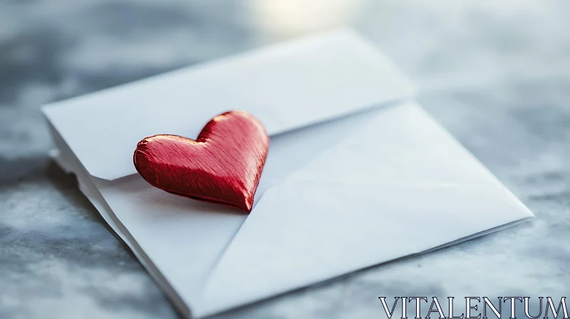 Envelope with Heart