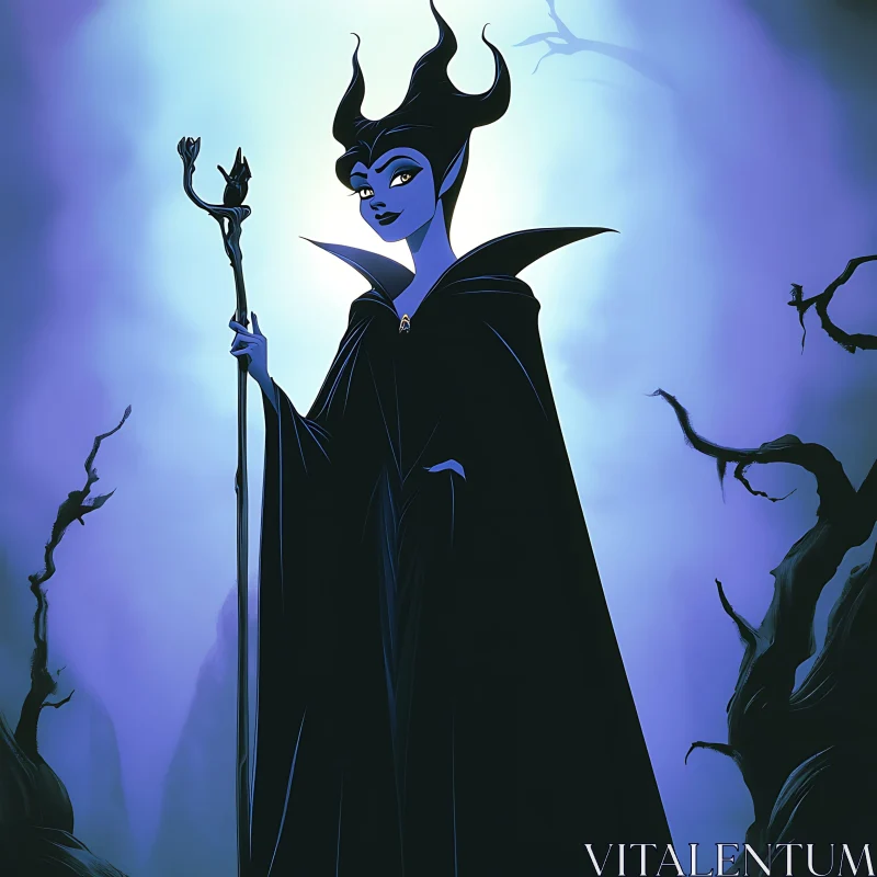 Mystical Witch Illustration