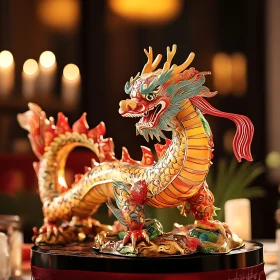 Decorative Dragon Figurine