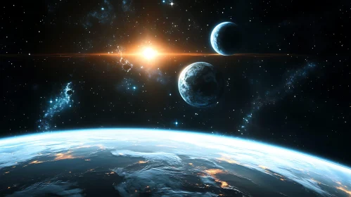 Cosmic Dance of Planets and Stars