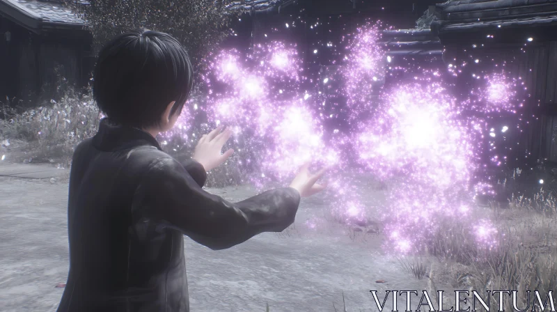 Mystical Sparks in the Night